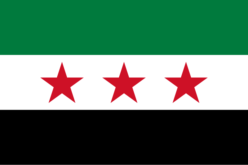 Green, White and Black Flags - Featured