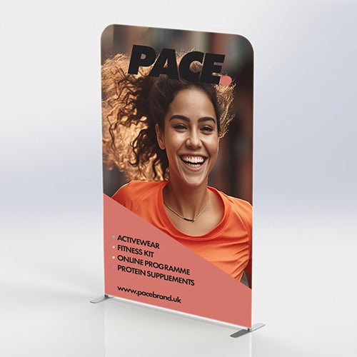 1.5m Stretch Wall Straight | Formulate - Apex banners
