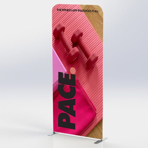 1m Stretch Wall Straight | Formulate - Apex banners