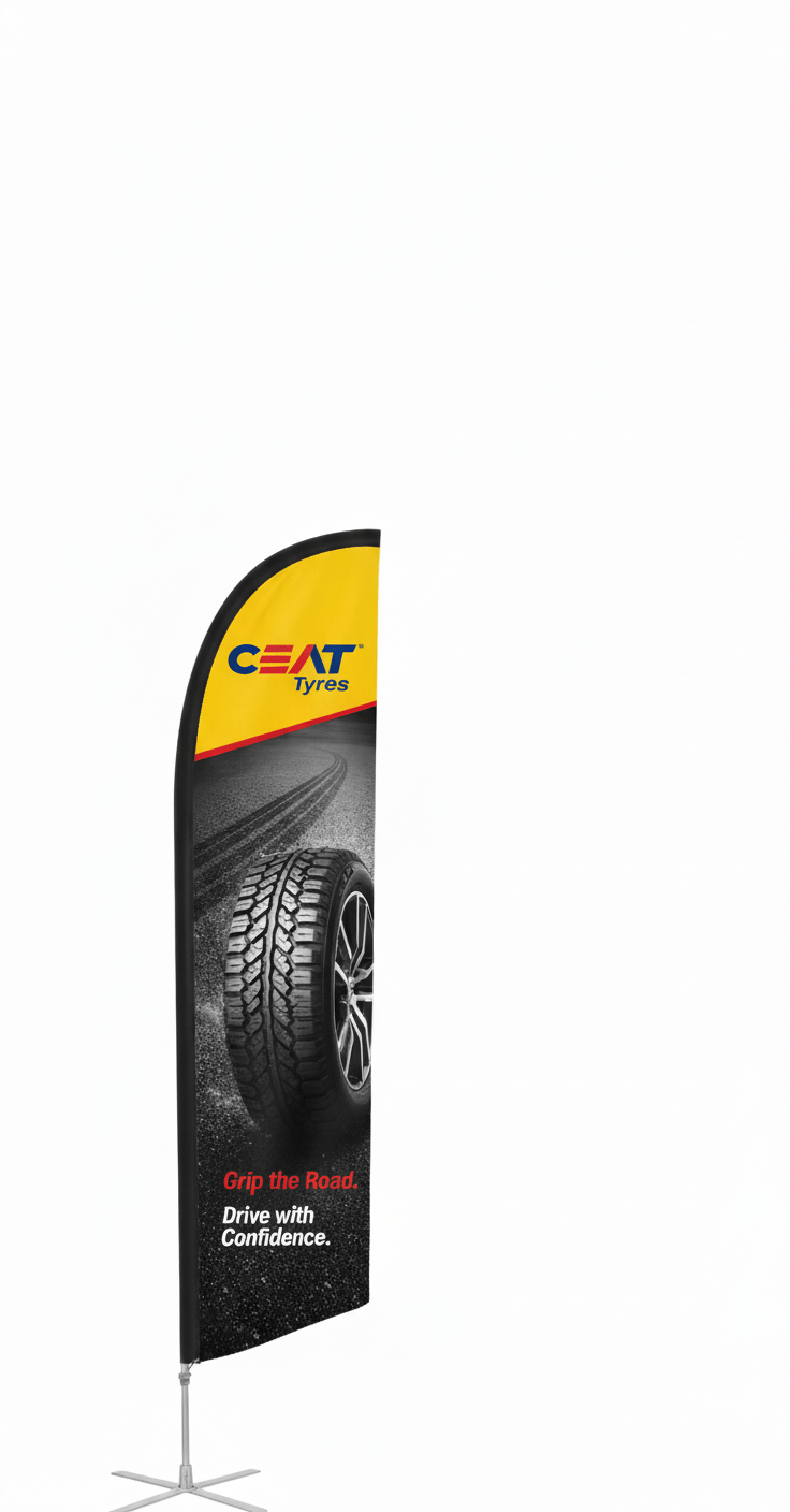 Crest Flags 3.4m | Premium