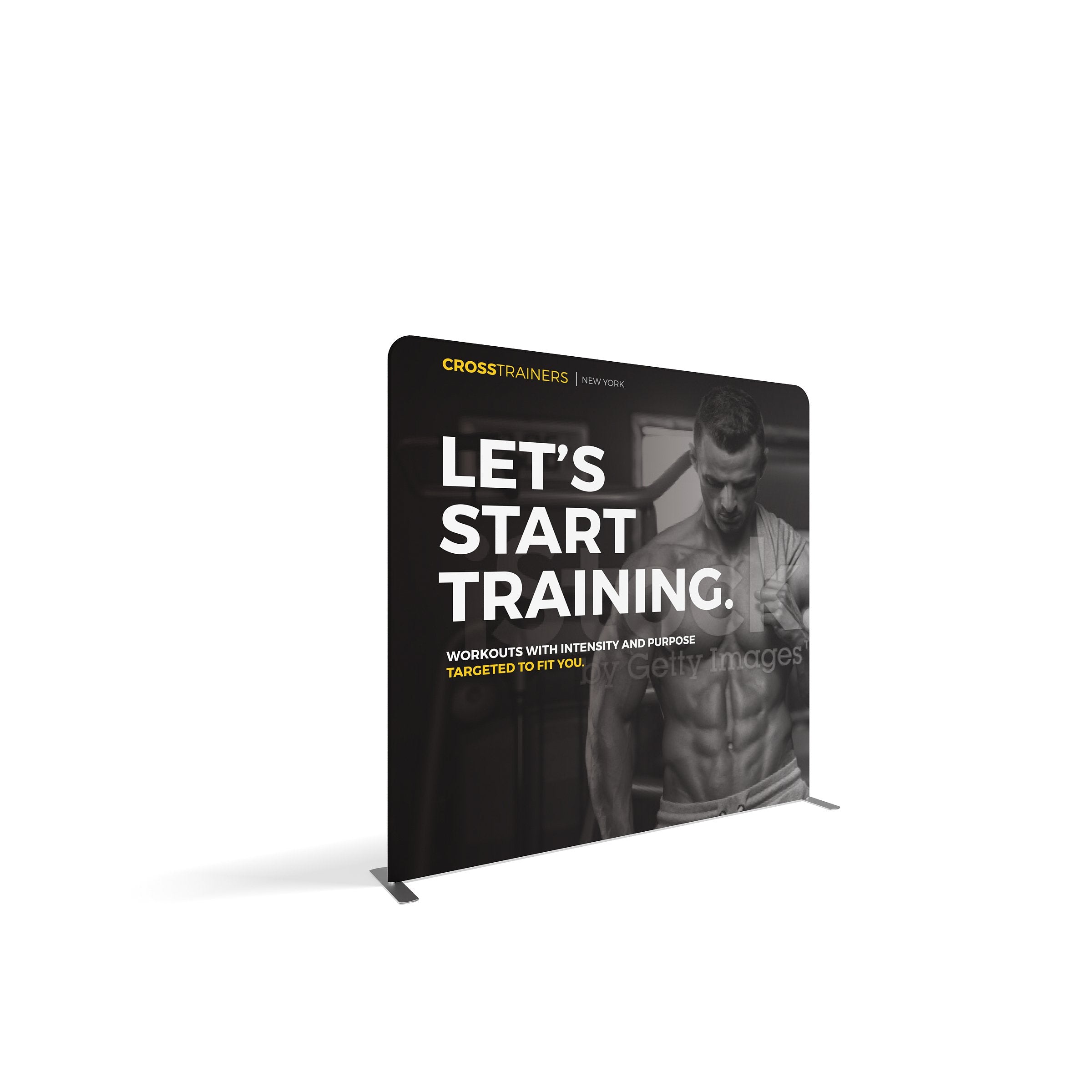 Exhibition Stand Stretch Wall Straight | Formulate - Apex banners