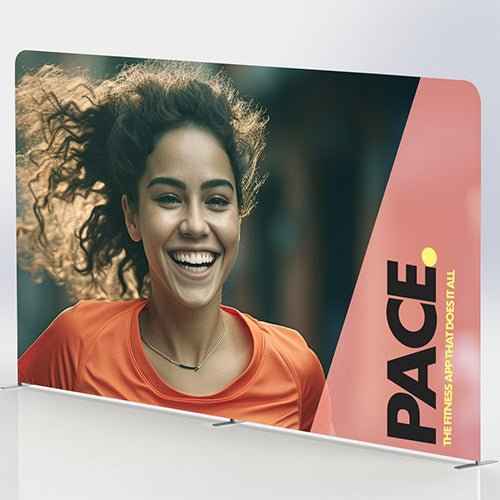 Exhibition Stand Stretch Wall Straight | Formulate