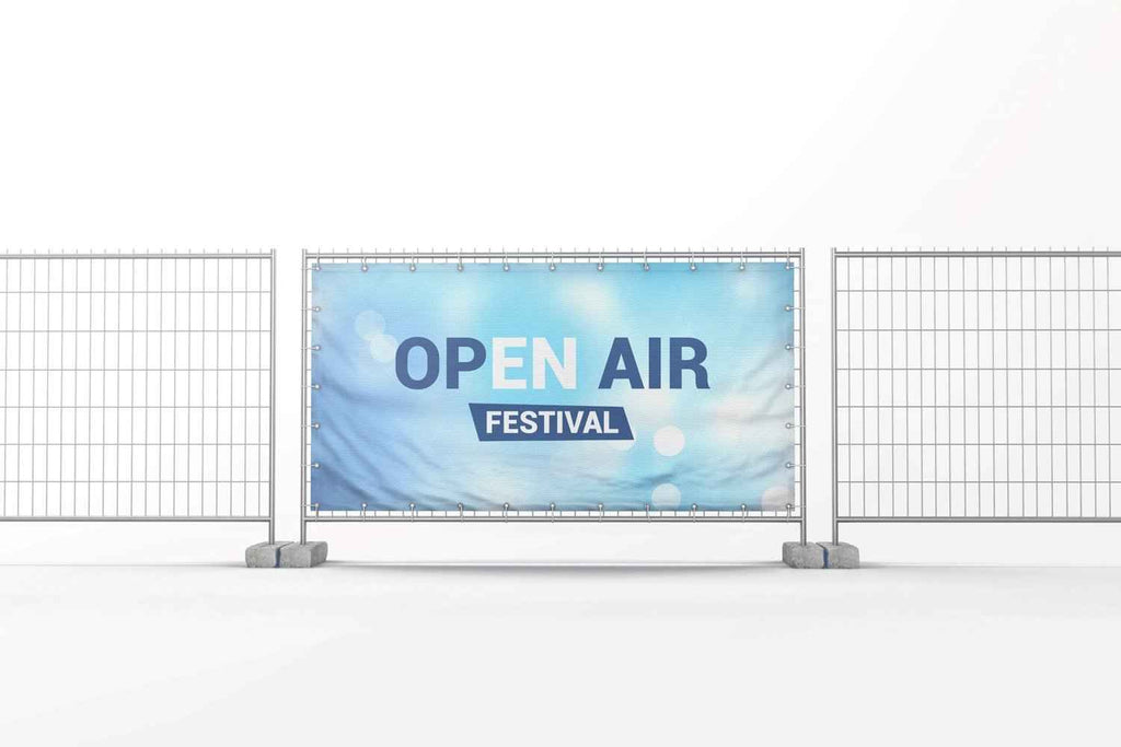 Heras Fence Banner - Builders Banner 3300mm x 1800mm