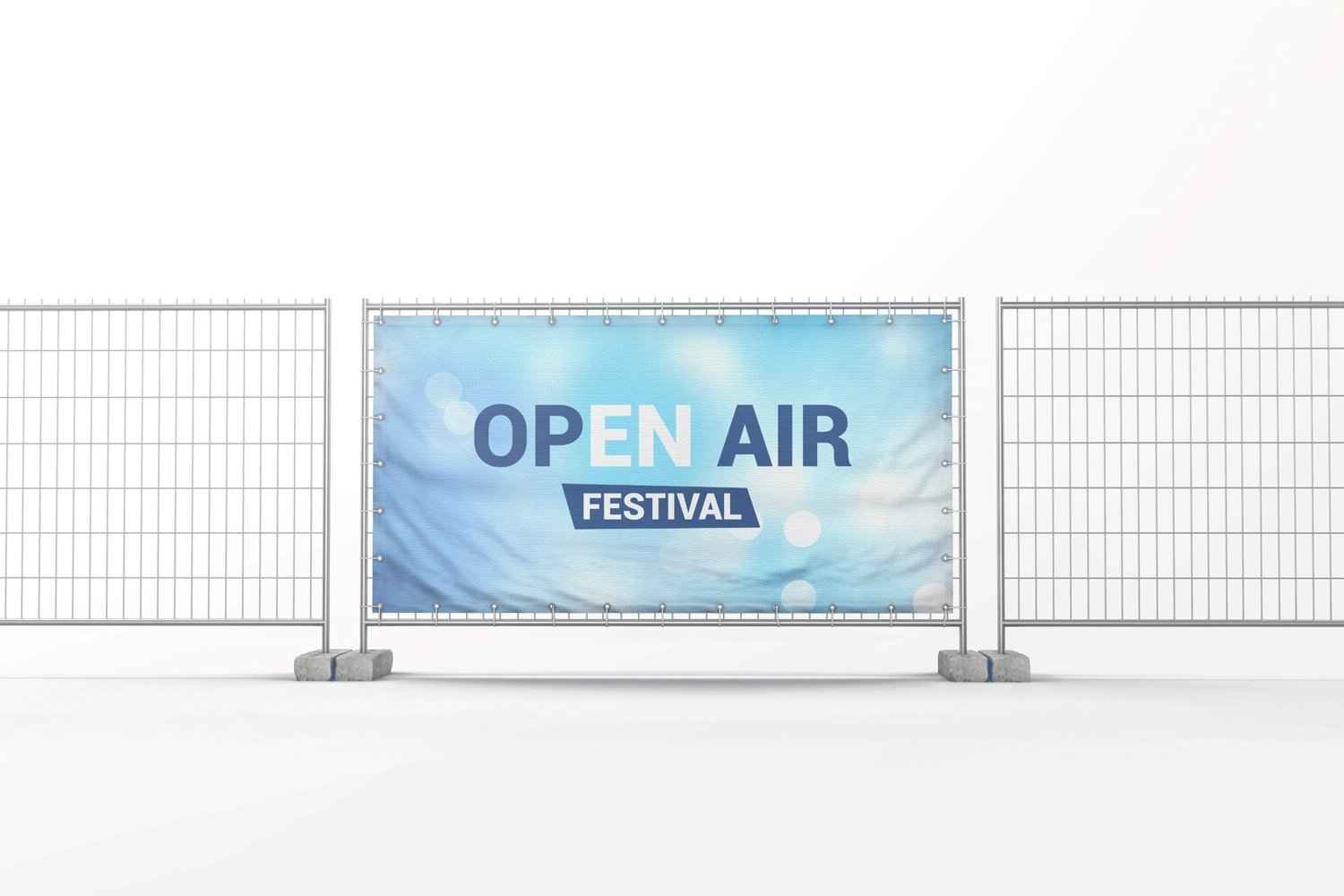 Heras Fence Banner - Builders Banner 3300mm x 1800mm