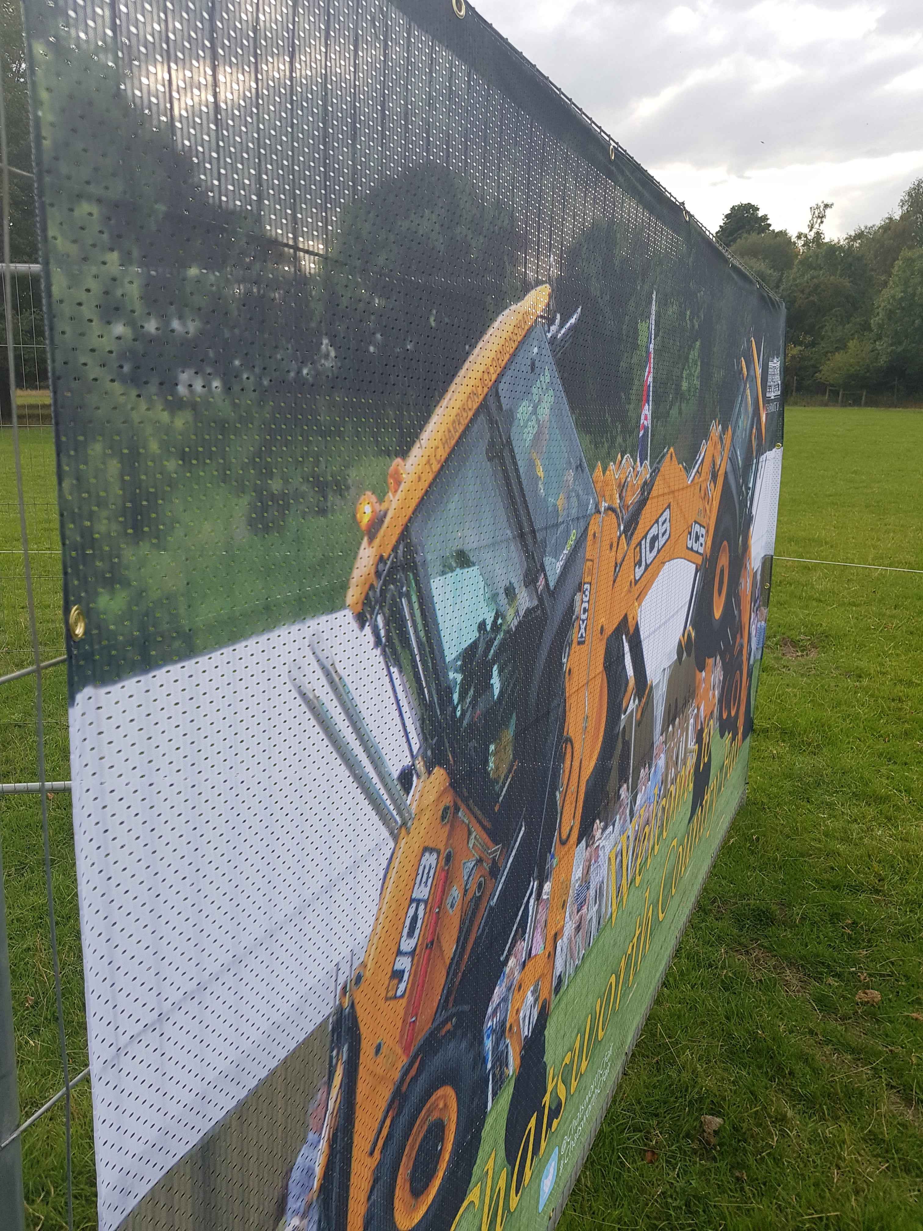 Heras Fence Banner - Builders Banner 3300mm x 1800mm