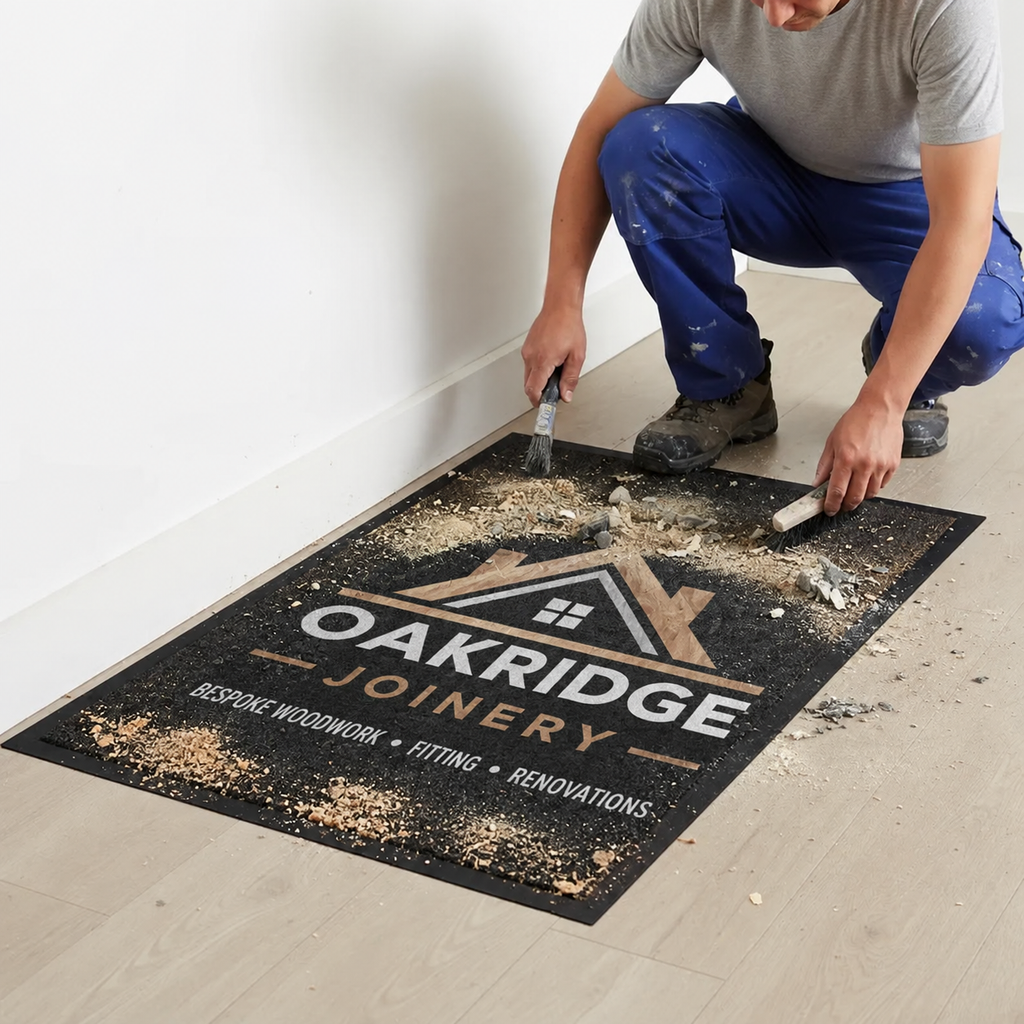large personalised  floor mat