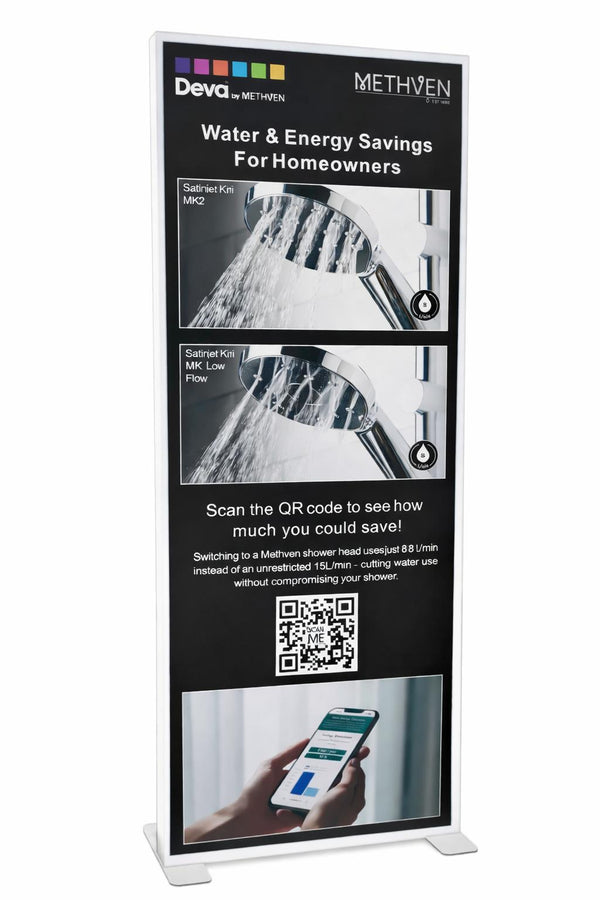 LED Light Box Display Stand 1m x 2.25m