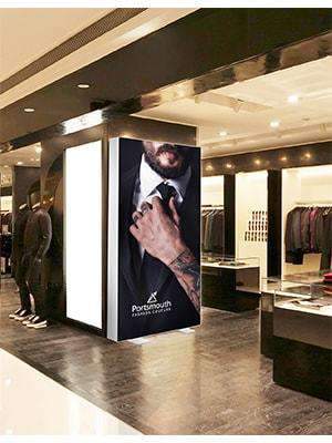 Light Box Free Standing | 150mm - apex banners