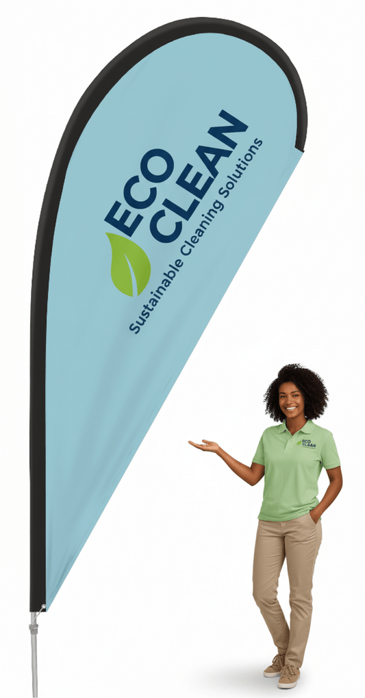 Teardrop Flags 5.6m | Premium